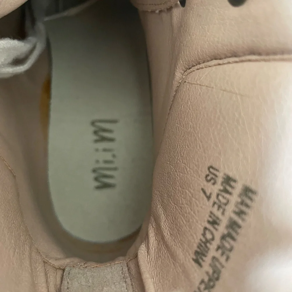 Mi.iM Tan Winter Boots with Rugged Design